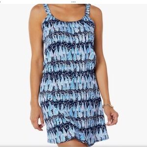Lilly Pulitzer Kristen Sleeveless Dress in Sails and Tides